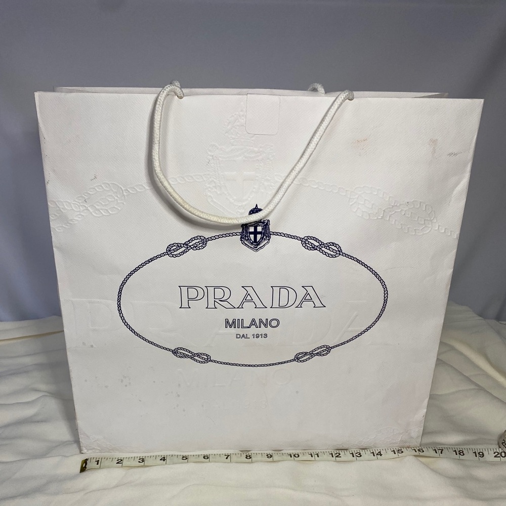 Prada STORE shopping bag
